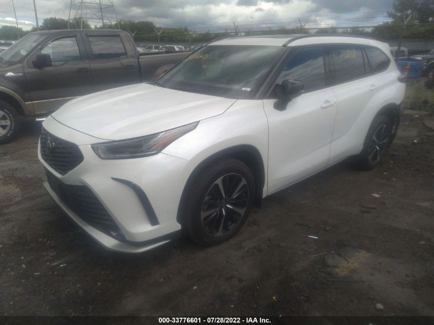 2021 TOYOTA HIGHLANDER XSE VIN: 5TDJZRBH2MS113842