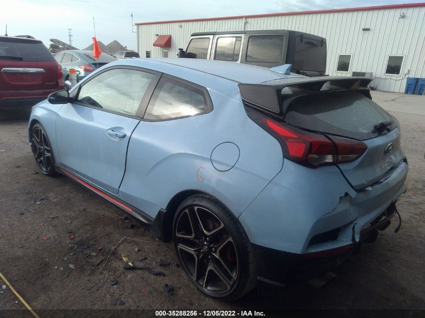 2020 HYUNDAI VELOSTER N VIN: KMHT36AH4LU004668