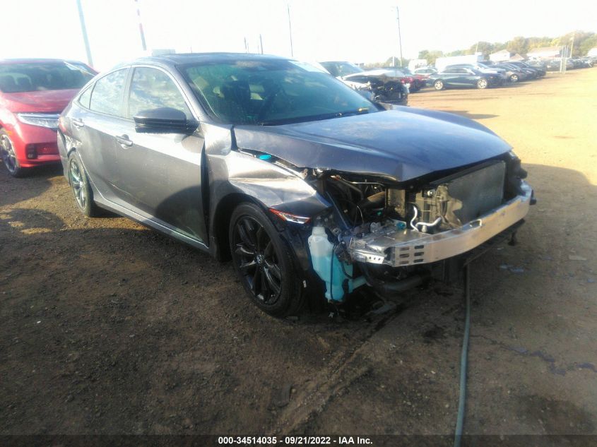 2020 HONDA CIVIC SEDAN EX VIN: 2HGFC1F36LH681534