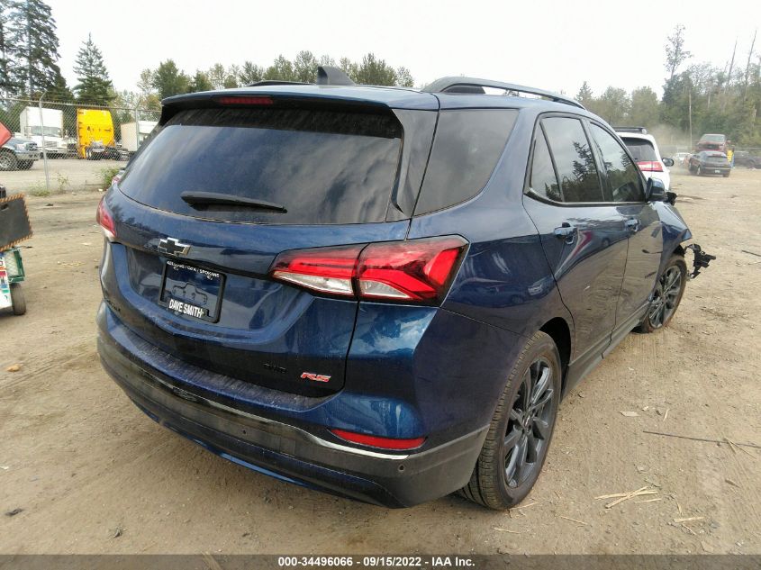 2022 CHEVROLET EQUINOX RS VIN: 3GNAXWEV9NS153295