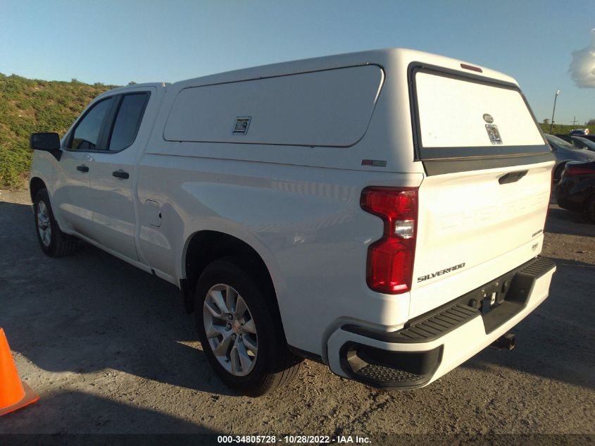 2021 CHEVROLET SILVERADO 1500 CUSTOM VIN: 1GCRWBEK2MZ281022
