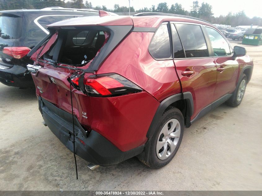 2020 TOYOTA RAV4 LE VIN: 2T3F1RFV8LW089332