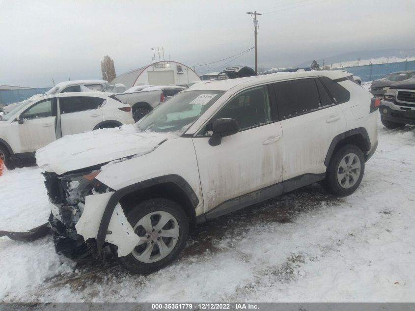 2022 TOYOTA RAV4 LE VIN: 2T3F1RFVXNC304780