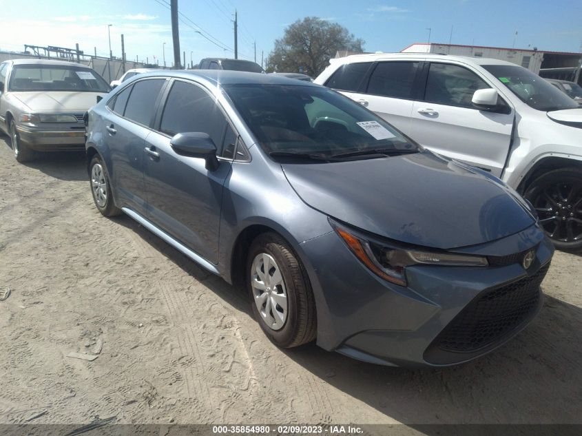 2022 TOYOTA COROLLA L VIN: 5YFDPMAEXNP332748