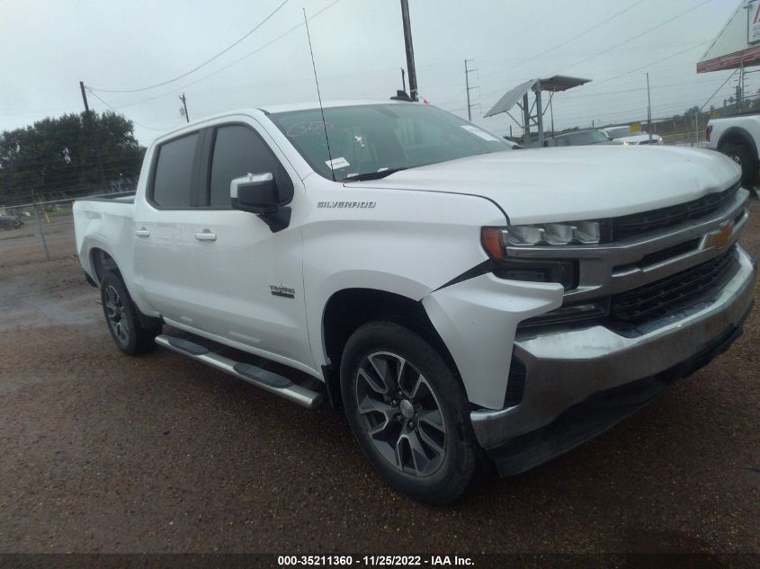 2020 CHEVROLET SILVERADO 1500 LT VIN: 3GCPWCED8LG114158