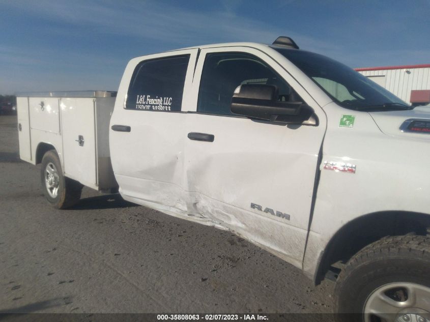 2021 RAM 2500 TRADESMAN VIN: 3C7WR4HJ2MG641501