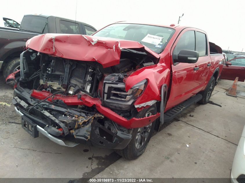 2021 NISSAN TITAN PRO-4X VIN: 1N6AA1ED1MN510785