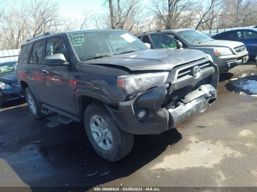 2022 TOYOTA 4RUNNER SR5 VIN: JTEMU5JR9N6027469