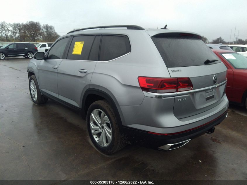 2022 VOLKSWAGEN ATLAS 3.6L V6 SE W/TECHNOLOGY VIN: 1V2WR2CA5NC564277
