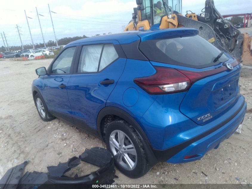 2021 NISSAN KICKS S VIN: 3N1CP5BV4ML465973