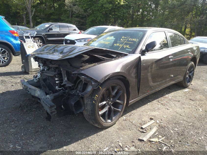 2021 DODGE CHARGER SXT VIN: 2C3CDXBG7MH504734