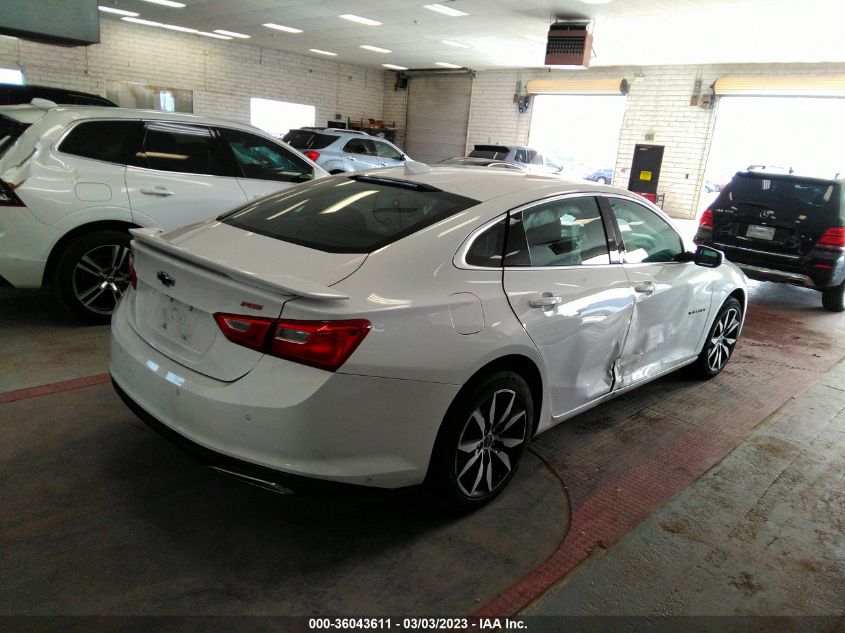 2022 CHEVROLET MALIBU RS VIN: 1G1ZG5ST8NF104143