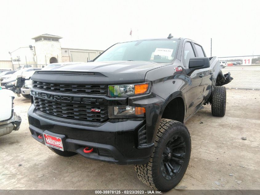 2022 CHEVROLET SILVERADO 1500 LTD CUSTOM TRAIL BOSS VIN: 1GCPYCEK4NZ114282