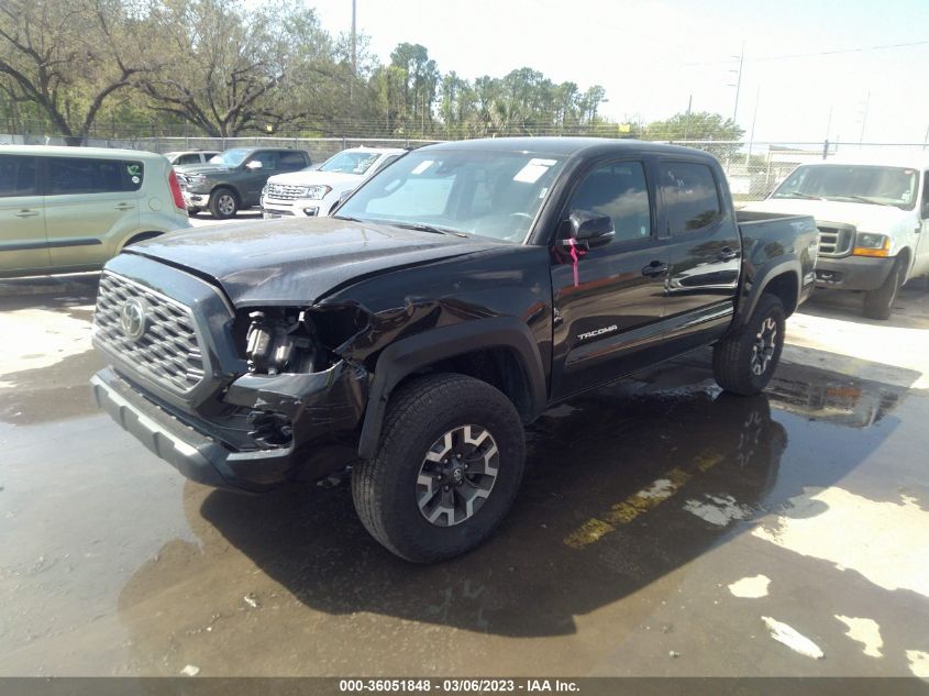 2022 TOYOTA TACOMA 4WD SR/SR5/TRD SPORT VIN: 3TMCZ5AN0NM475212