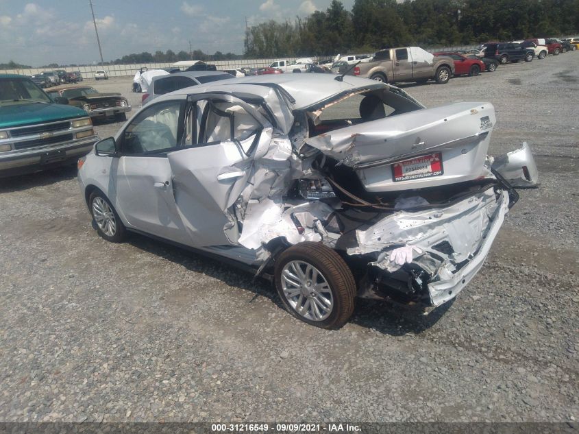 2021 MITSUBISHI MIRAGE G4 ES/LE/CARBONITE EDITION VIN: ML32FUFJ4MHF06460