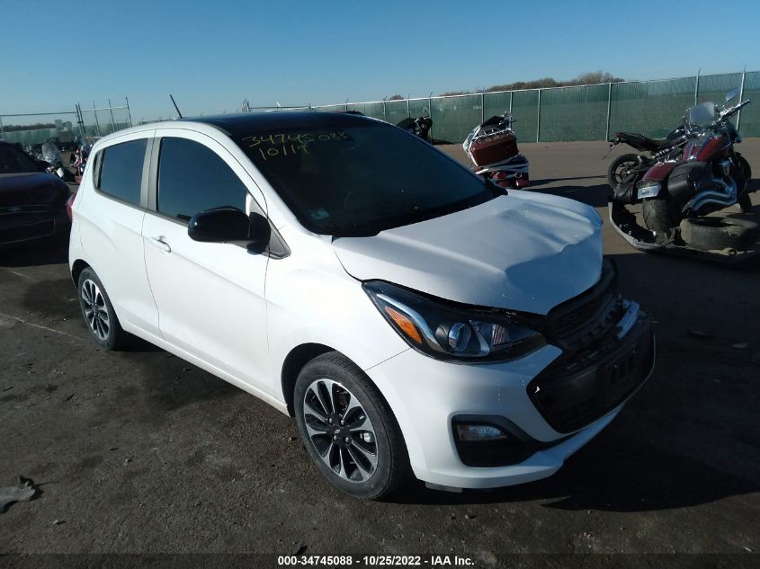 2021 CHEVROLET SPARK 1LT VIN: KL8CD6SA9MC720372