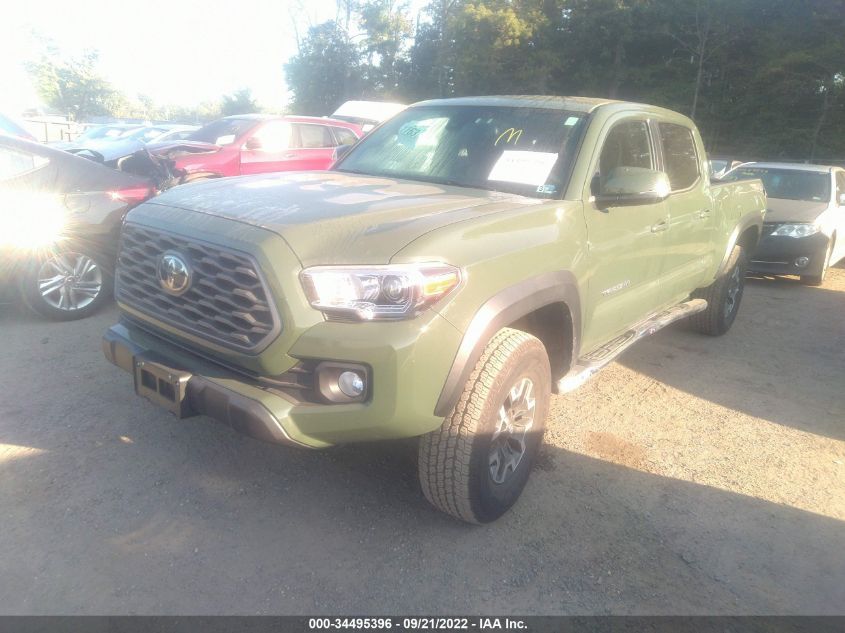 2021 TOYOTA TACOMA 4WD SR5/TRD SPORT VIN: 5TFDZ5BN8MX062594