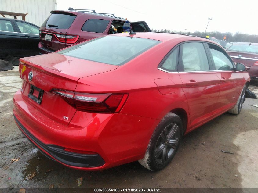 2022 VOLKSWAGEN JETTA SE VIN: 3VW7M7BU1NM010579