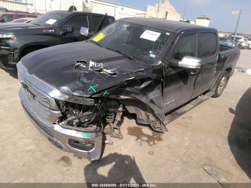2021 RAM 1500 LARAMIE VIN: 1C6RREJT1MN543909