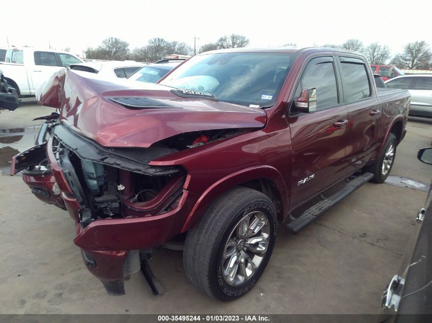 2021 RAM 1500 LARAMIE VIN: 1C6RREJT0MN630409