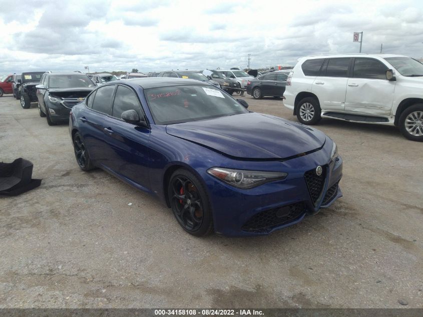 2021 ALFA ROMEO GIULIA TI SPORT VIN: ZARFAMBN8M7643870