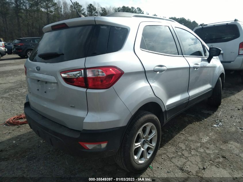2021 FORD ECOSPORT SE VIN: MAJ3S2GE7MC408994