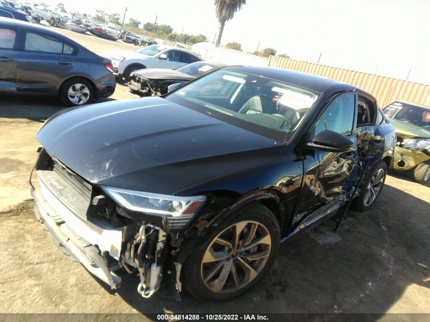 2021 AUDI E-TRON SPORTBACK PREMIUM VIN: WA11AAGE1MB007164