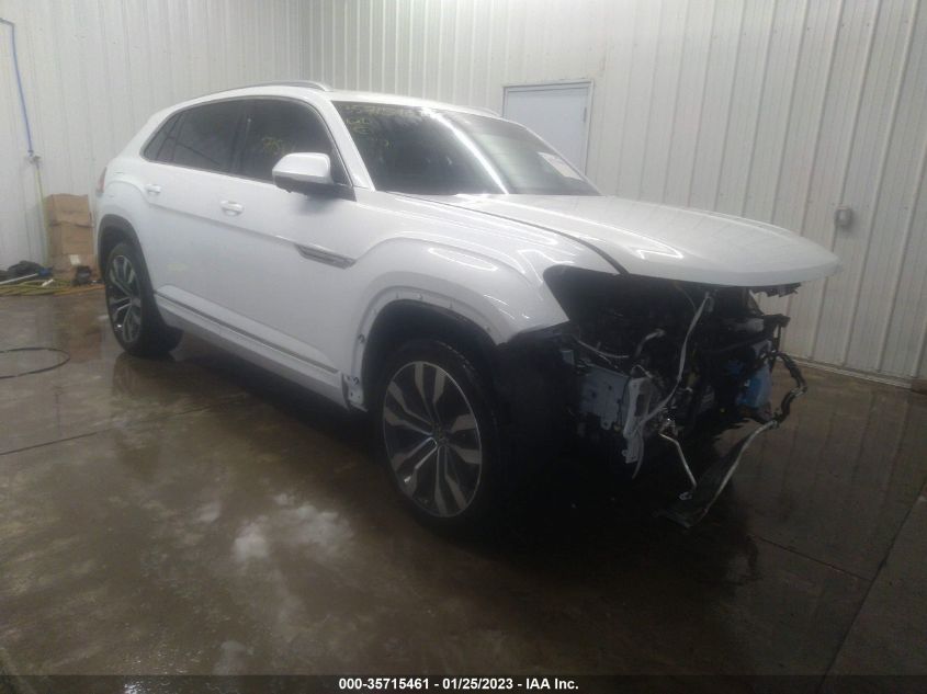 2022 VOLKSWAGEN ATLAS CROSS SPORT 3.6L V6 SEL PREMIUM VIN: 1V2FE2CA3NC215128