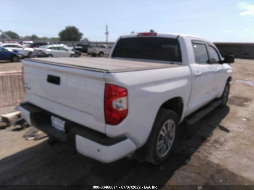 2020 TOYOTA TUNDRA 4WD PLATINUM/1794 EDITION VIN: 5TFAY5F1XLX933457