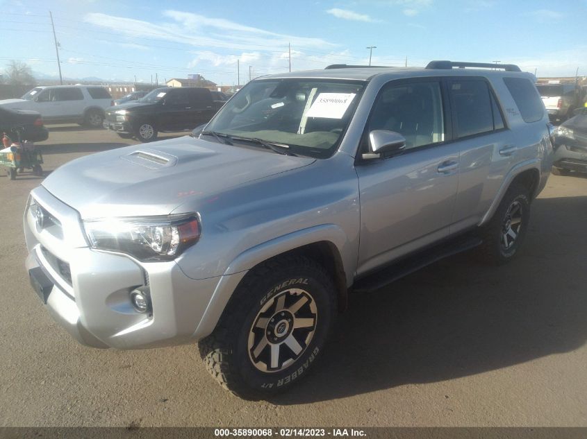 2022 TOYOTA 4RUNNER TRD OFF ROAD PREMIUM VIN: JTERU5JR1N5982844