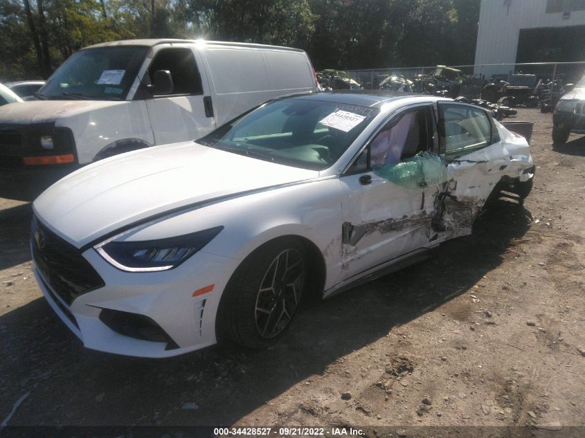 2022 HYUNDAI SONATA N LINE VIN: KMHL14JC3NA222040