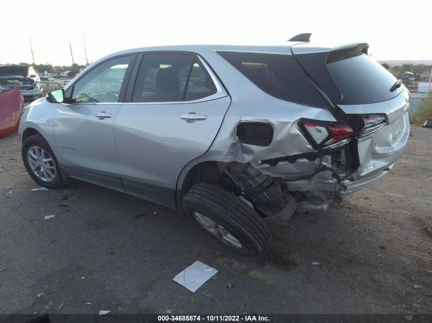 2022 CHEVROLET EQUINOX LT VIN: 3GNAXUEV8NL218989