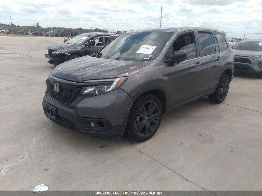 2021 HONDA PASSPORT SPORT VIN: 5FNYF7H2XMB001907