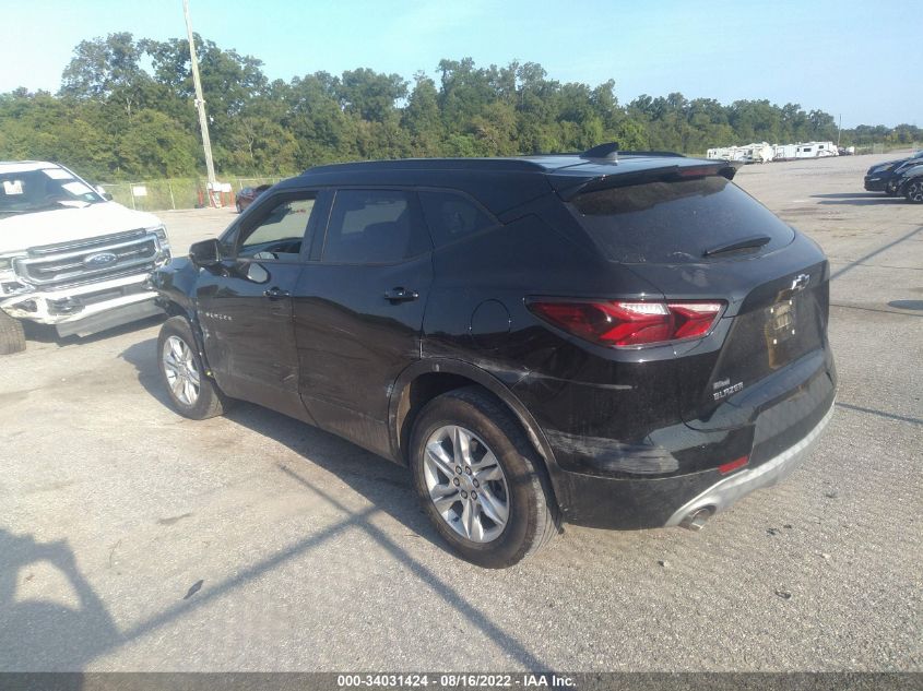 2020 CHEVROLET BLAZER LT VIN: 3GNKBCRS9LS702718