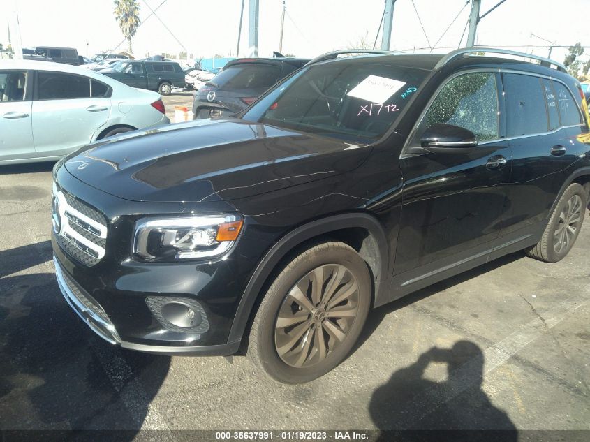 2022 MERCEDES-BENZ GLB GLB 250 VIN: W1N4M4HBXNW230449