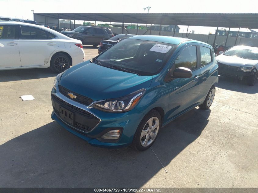 2021 CHEVROLET SPARK LS VIN: KL8CB6SA9MC709720