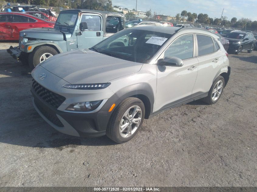 2022 HYUNDAI KONA SEL VIN: KM8K62AB5NU769107