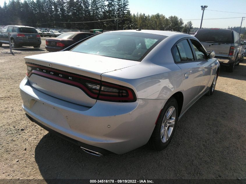 2022 DODGE CHARGER SXT VIN: 2C3CDXBG2NH179203