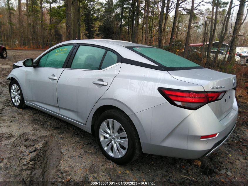 2021 NISSAN SENTRA S VIN: 3N1AB8BV0MY209758