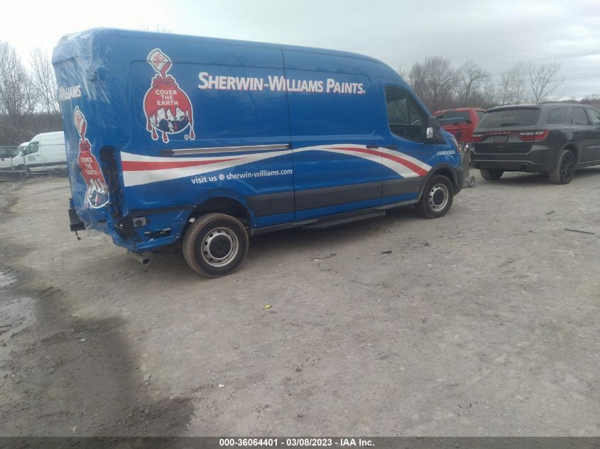 2022 FORD TRANSIT CARGO VAN VIN: 1FTBR1C8XNKA09497