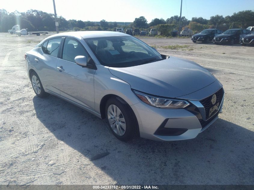 2022 NISSAN SENTRA S VIN: 3N1AB8BVXNY287238