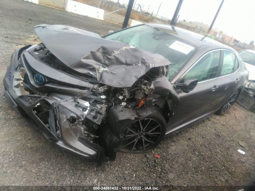 2021 TOYOTA CAMRY HYBRID SE VIN: 4T1G31AK6MU558814