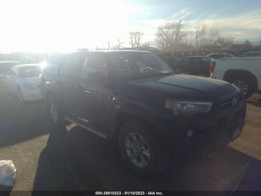 2022 TOYOTA 4RUNNER SR5 PREMIUM VIN: JTENU5JR4N6077541