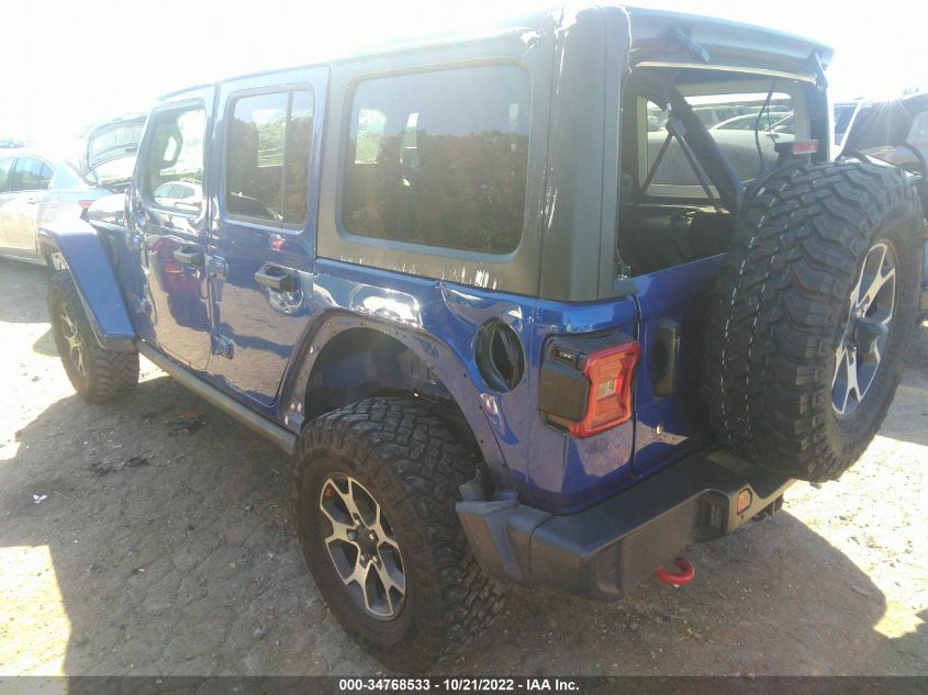 2020 JEEP WRANGLER UNLIMITED RUBICON VIN: 1C4HJXFG4LW191811