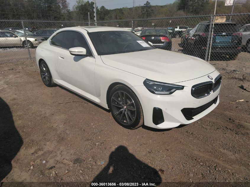 2022 BMW 2 SERIES 230I VIN: 3MW23CM09N8C66381
