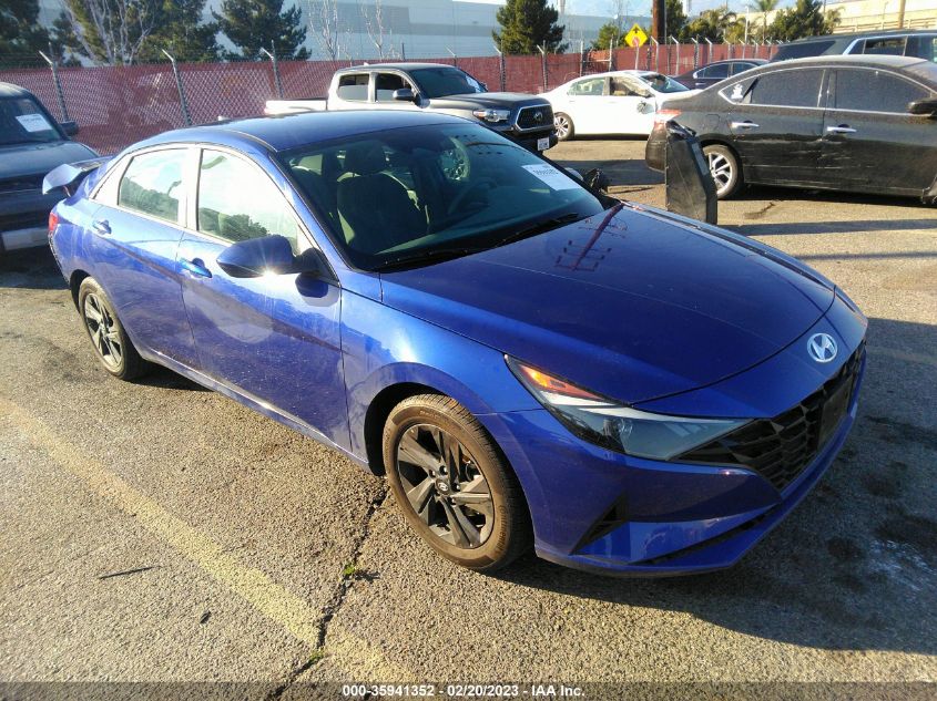 2022 HYUNDAI ELANTRA SEL VIN: 5NPLM4AG4NH073130