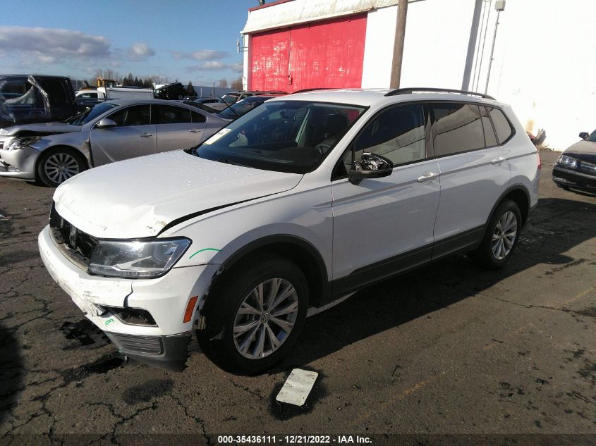 2020 VOLKSWAGEN TIGUAN S VIN: 3VV1B7AXXLM108342