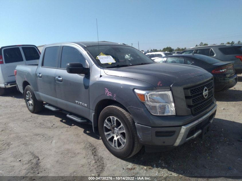 2021 NISSAN TITAN SV VIN: 1N6AA1EFXMN501634