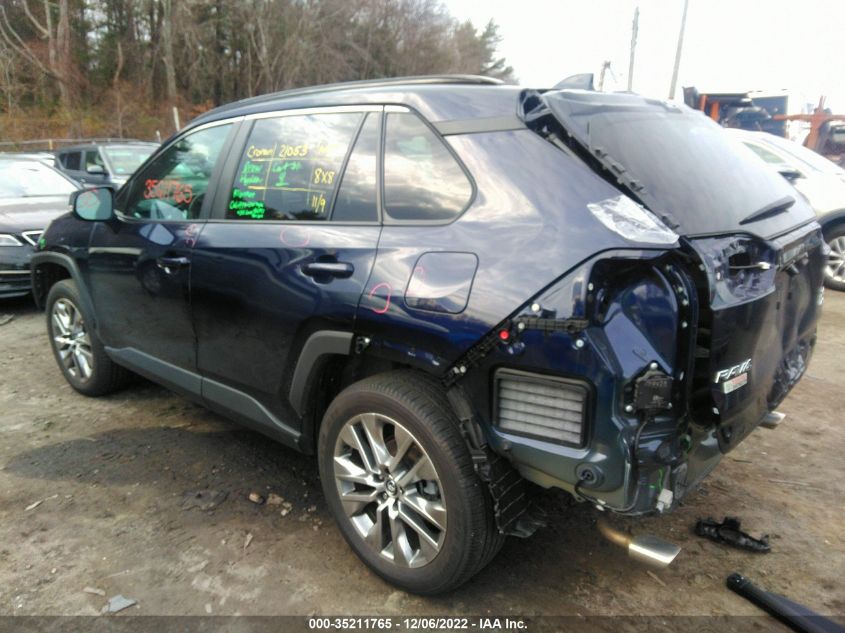 2020 TOYOTA RAV4 XLE PREMIUM VIN: 2T3A1RFV0LC086047