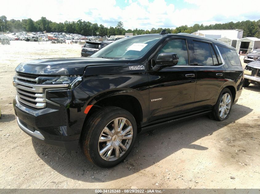 2021 CHEVROLET TAHOE HIGH COUNTRY VIN: 1GNSKTKLXMR172976